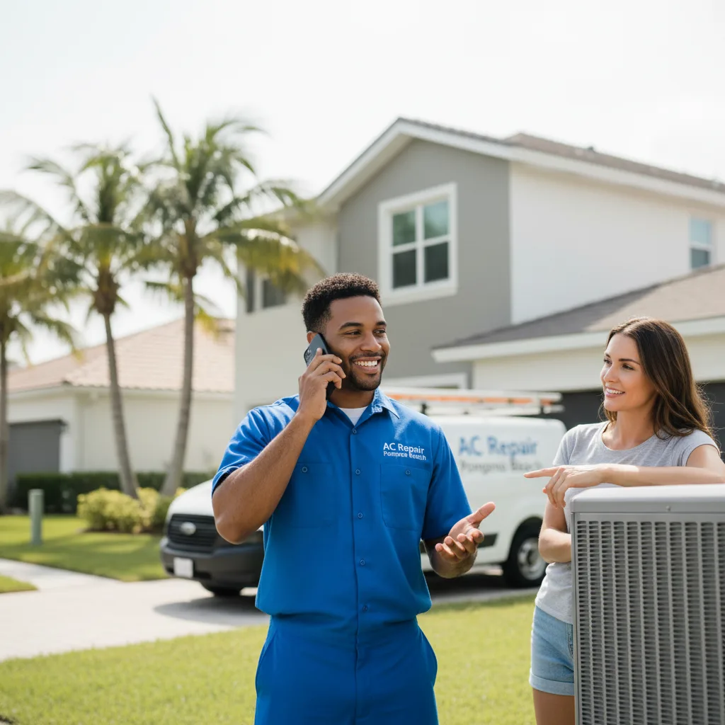 AC Repair Pompano Beach customer support in Ostrander